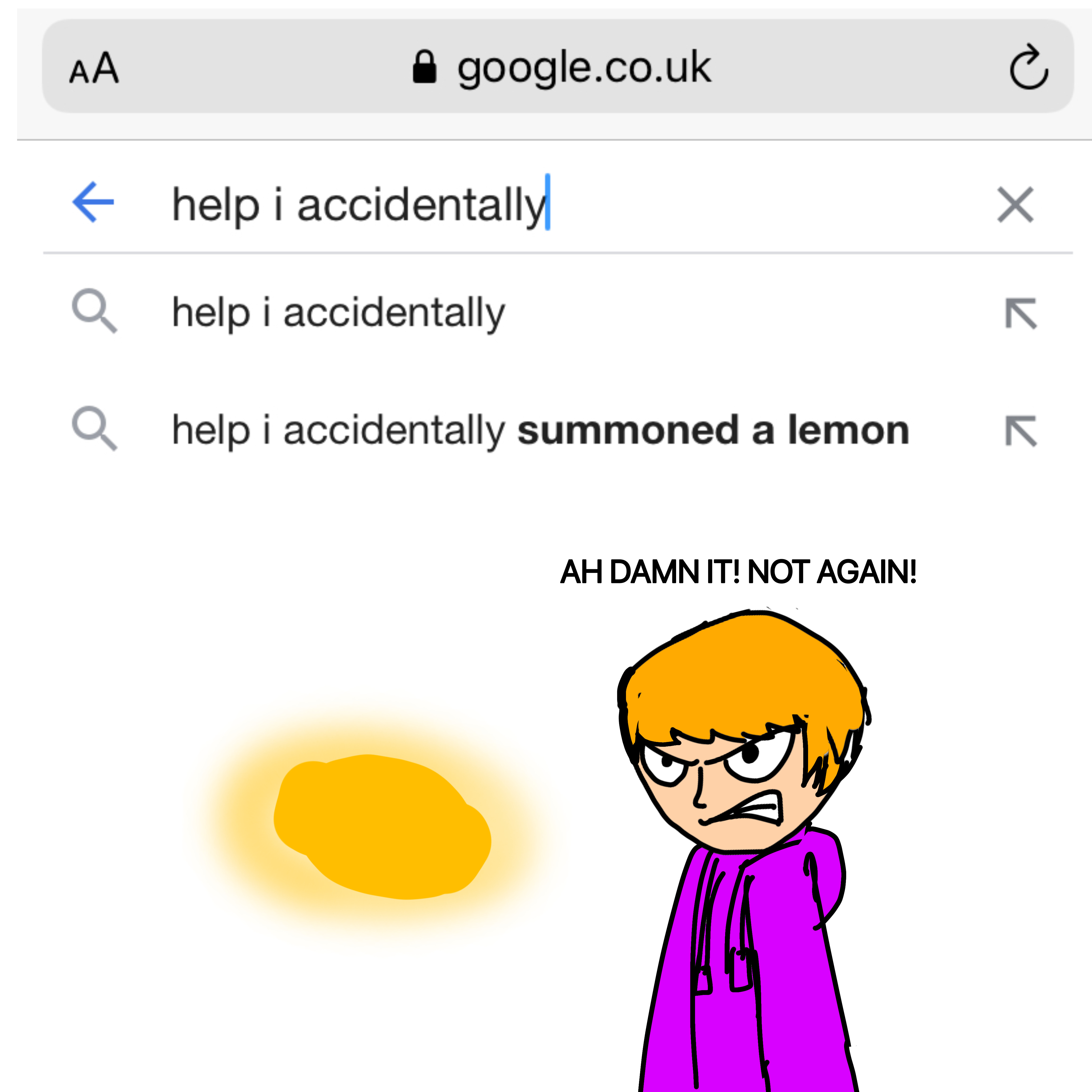 Help I Accidentally Summoned A Lemon