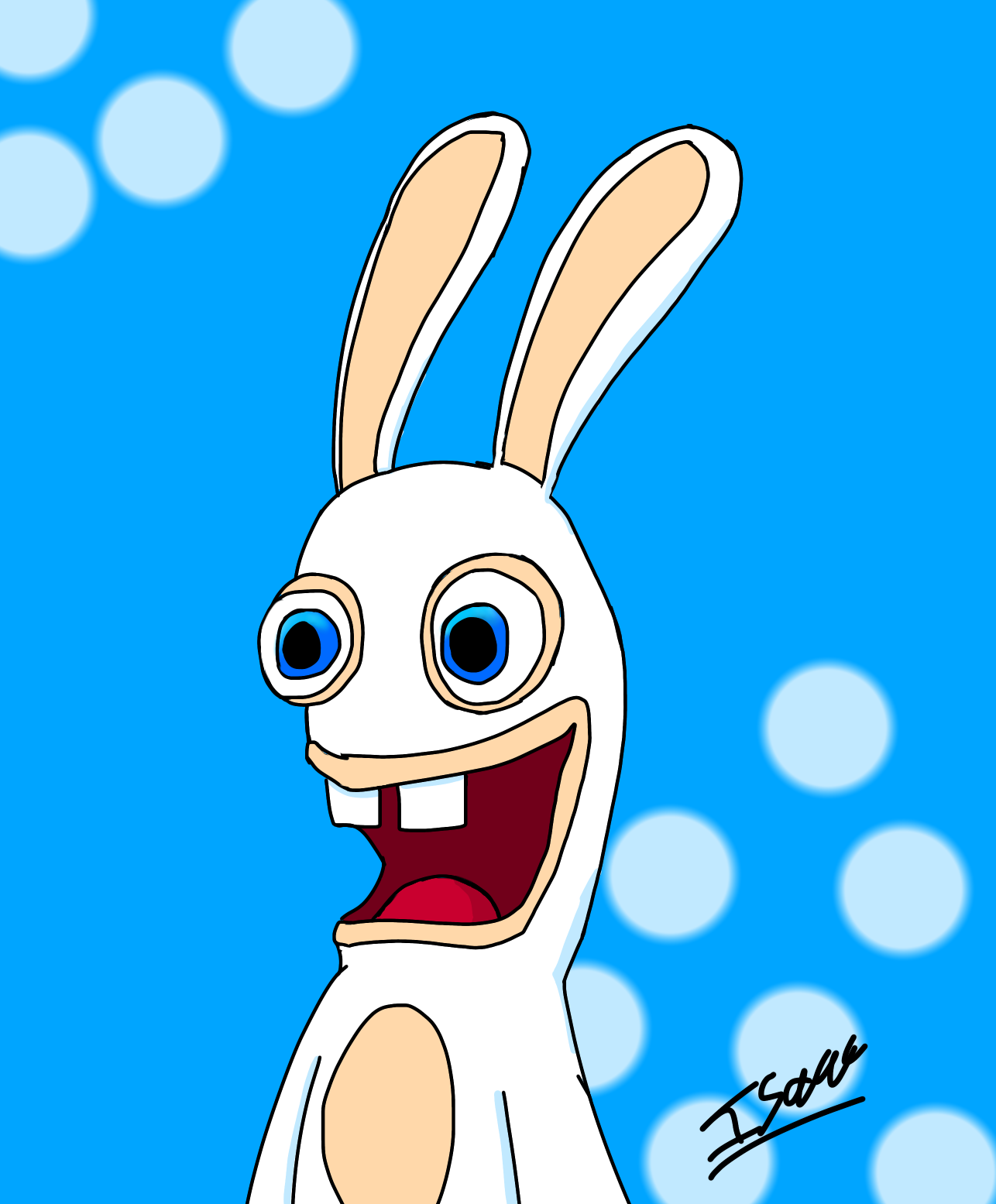 Rabbid by IsaacL64 on DeviantArt