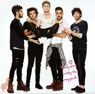 One Direction Portrait Made by Me by mandaliis on DeviantArt
