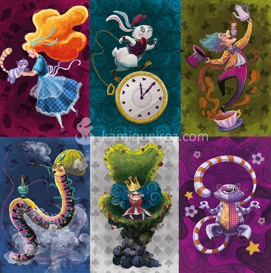 Wonderdal Characters Wonderland Characters by tropicalraccoon on DeviantArt