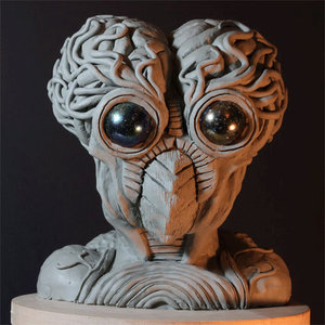 Turnaround Clay Sculpt Metaluna Mutant