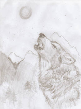 howling wolf