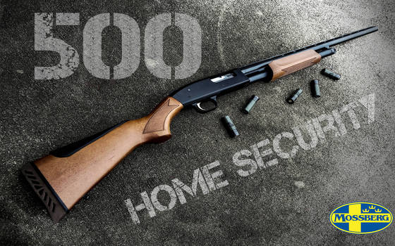 Mossberg 500 Home Security Wallpaper