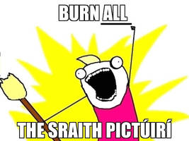 Burn ALL the sraith pictuiri