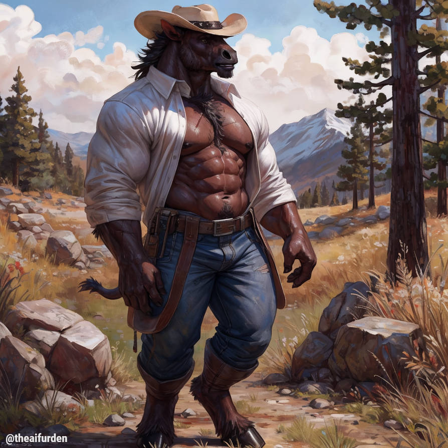 Deviantart Cowder Cowboy by TheAiFurDen on DeviantArt