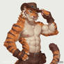 Rugged Tiger's Bold Charm