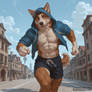Alpha Wolf's Bold Stride