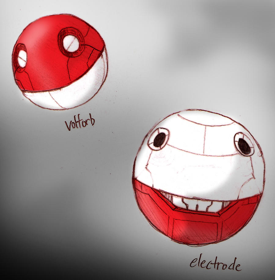 voltorb, electrode and Atomizor by dragonmanX on DeviantArt