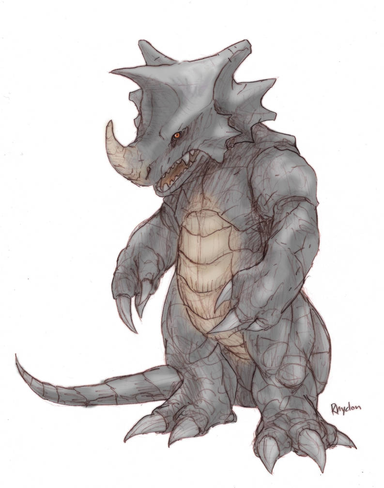 Rhydon by RtRadke on DeviantArt