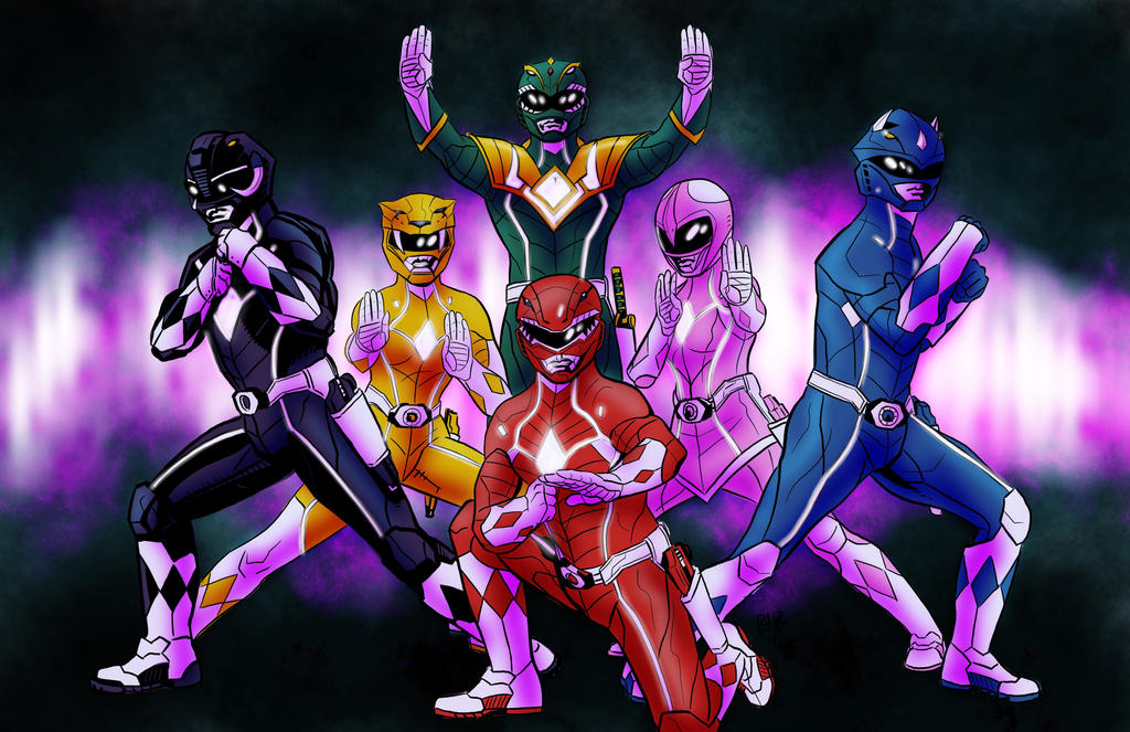 Mighty Morphin' Power Rangers by RtRadke on DeviantArt