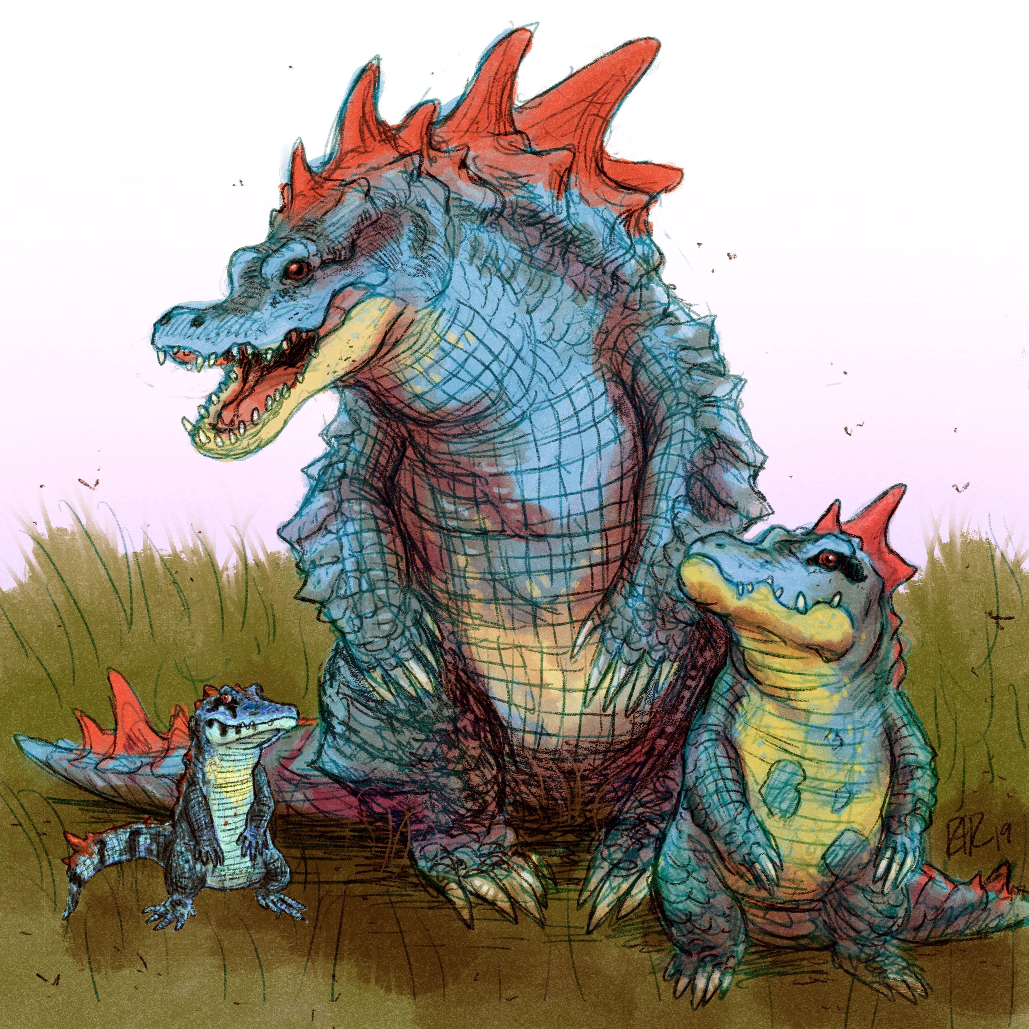 Totodile Evolutions By Rtradke On Deviantart Totodile Evolutions By Rtradke On Deviantart