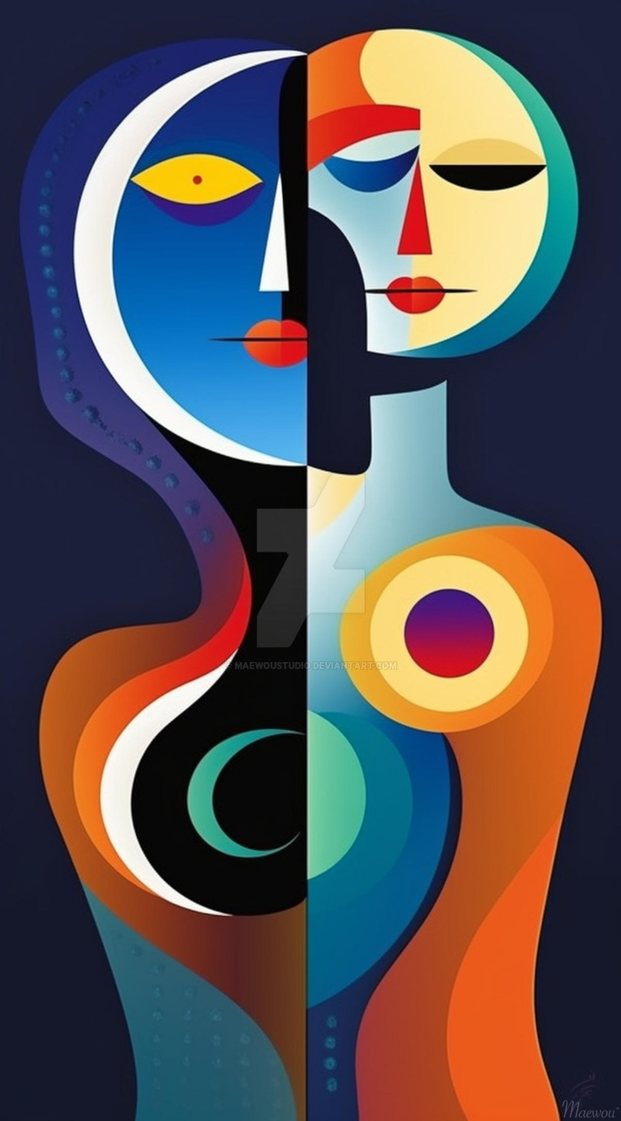 Female Body Abstract Background Women's body, abstract marvel by MaewouStudio on DeviantArt
