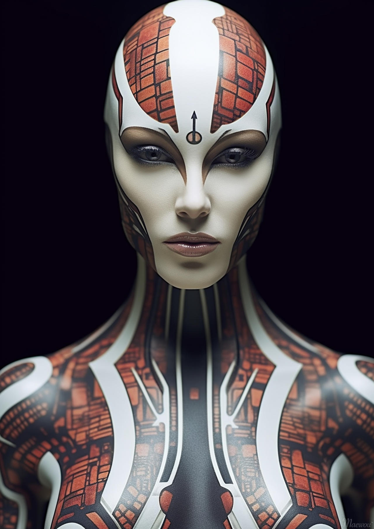 Body's abstract magic unfolds by MaewouStudio on DeviantArt