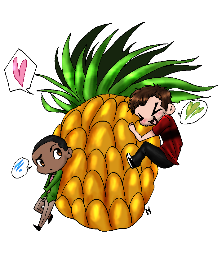 Psych: Pineapple Love by Metalbeast114