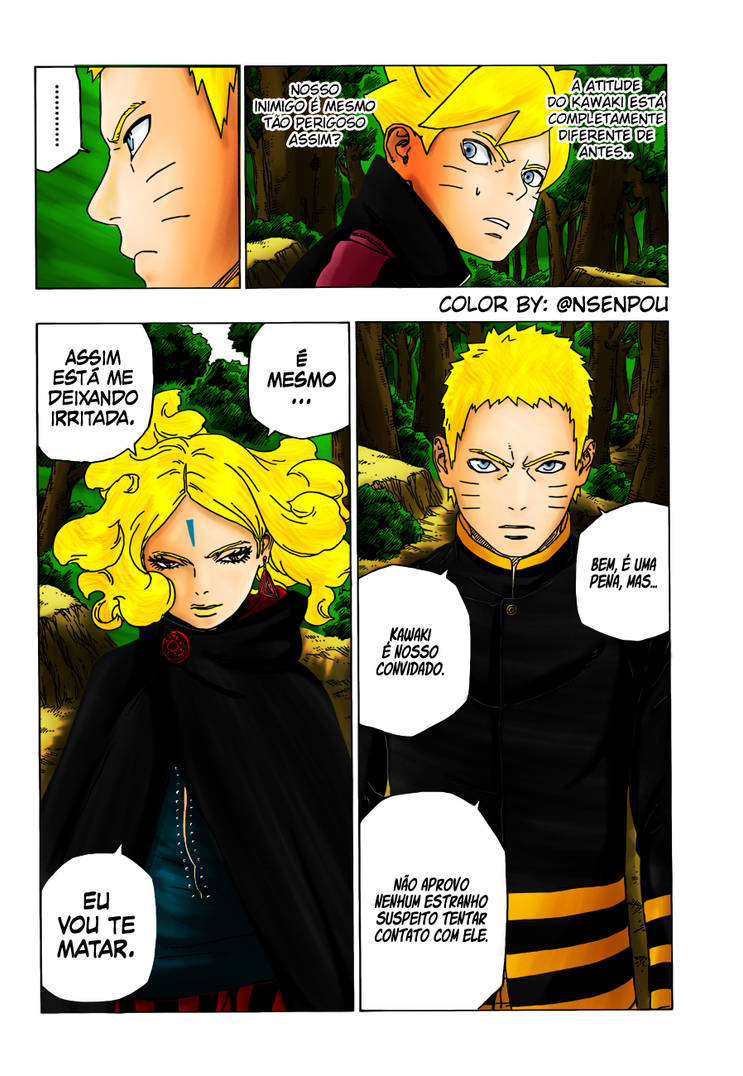 Boruto Chapter 31 Page 4 39 Color By Saulo Nstv On Deviantart