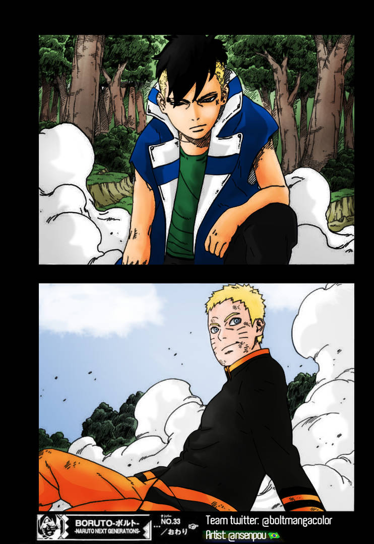 Boruto Chapter 33 Page 40 Color Korean Version By Saulo Nstv On Deviantart