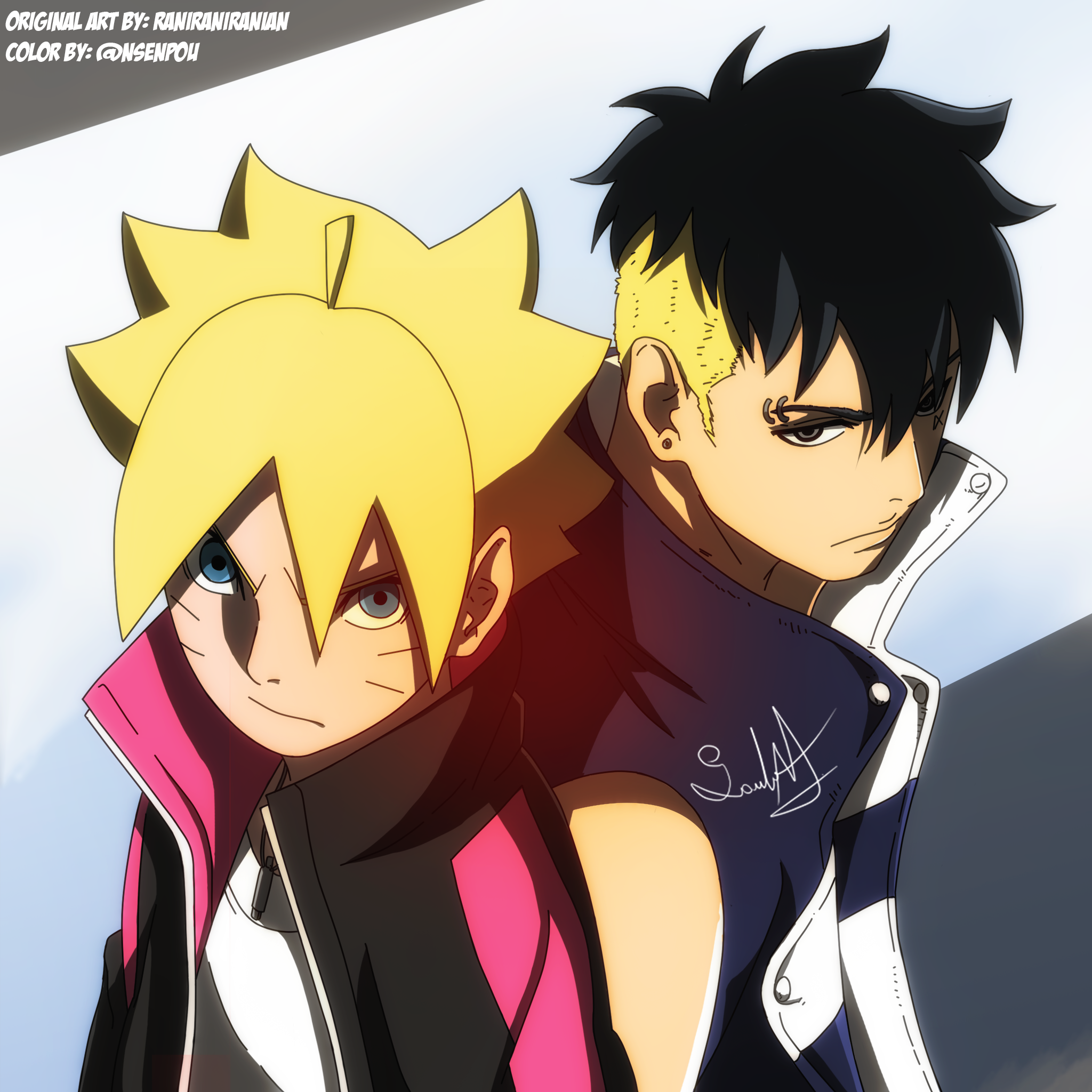 Boruto - Boruto Two Blue Vortex chapter 1 by Gray-Dous on DeviantArt