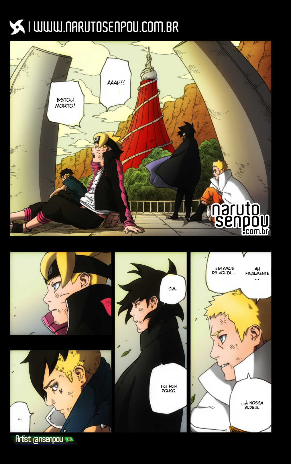 Boruto return - Chap 81 by Clayn on DeviantArt