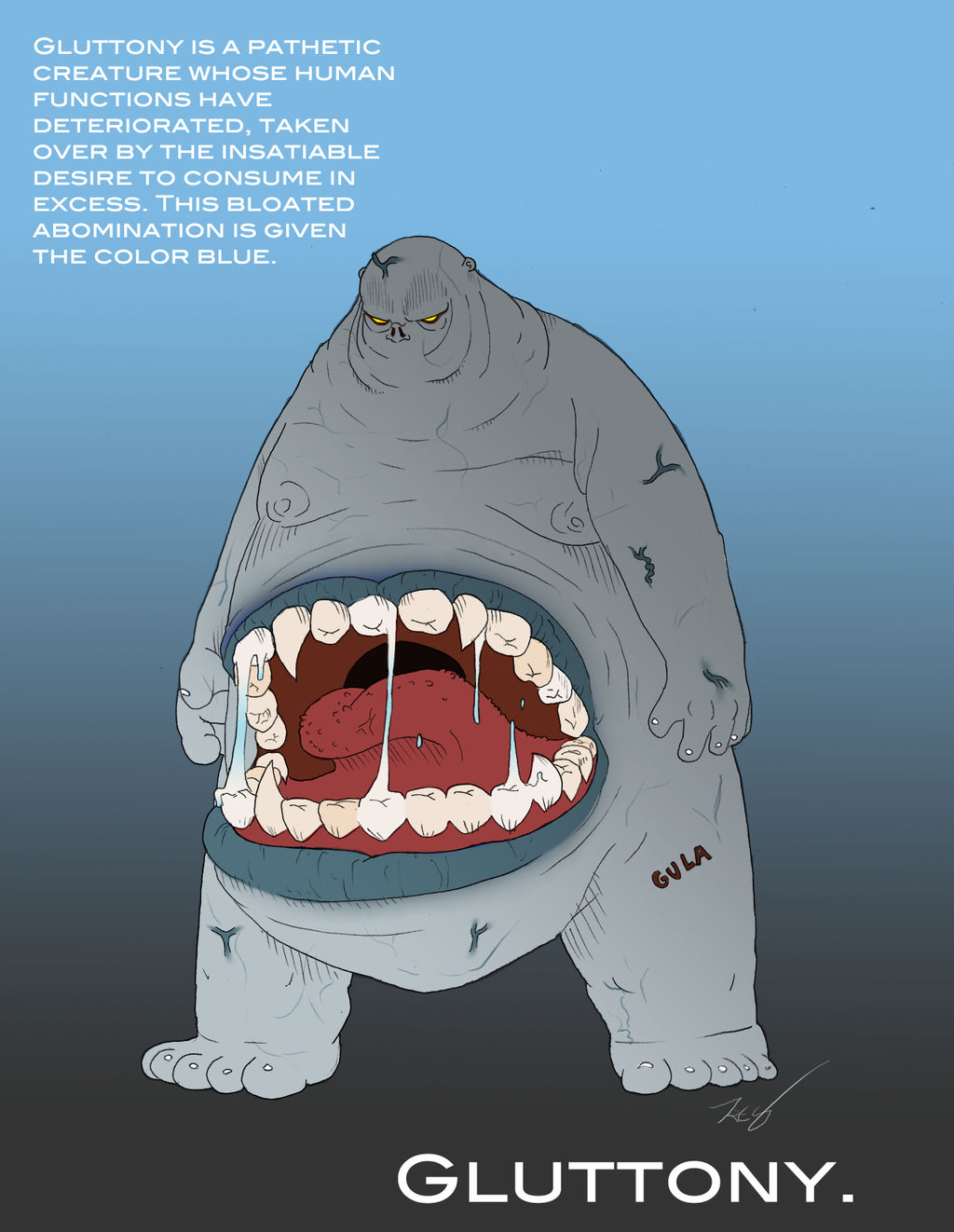 Gluttony By SolMatter On DeviantArt gluttony-by-solmatter-on-deviantart