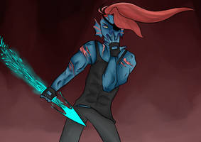 Jojo Undyne  by Irish--Potato