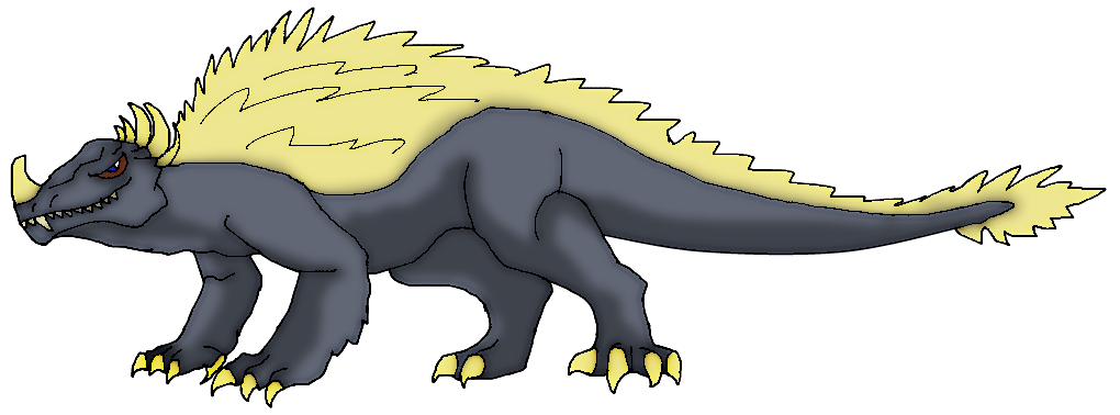 Anguirus Render by Francoraptor2018 on DeviantArt