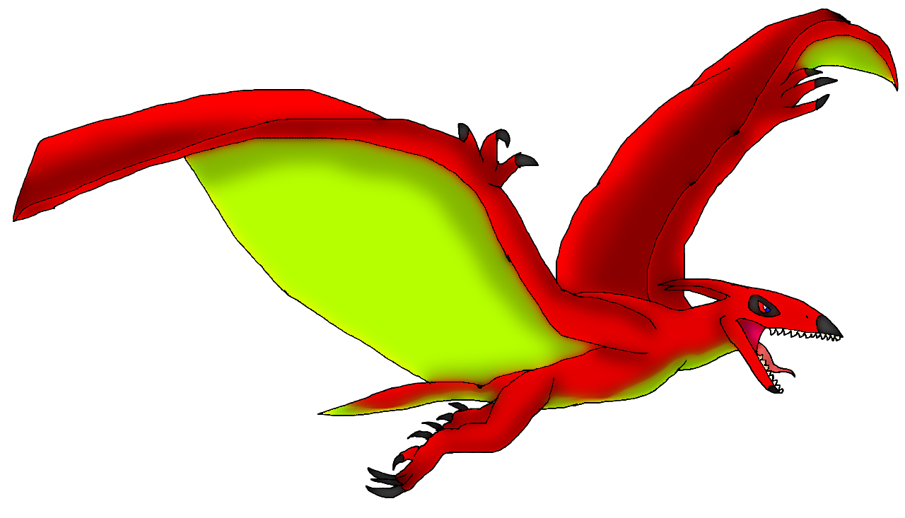 Rodan/Young Rodan Render by Francoraptor2018 on DeviantArt