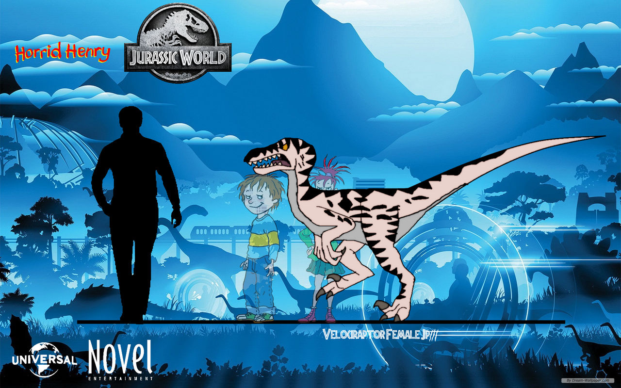 velociraptor female Jp3 (Jw Horrid henry Style) by Francoraptor2018 on ...