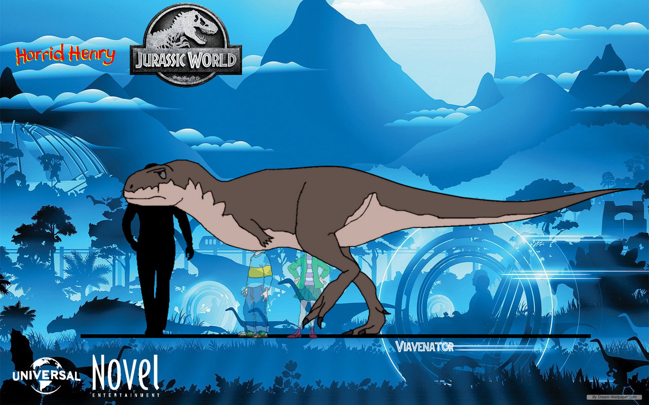 Viavenator (Jurassic world Horrid henry style) by Francoraptor2018 on ...