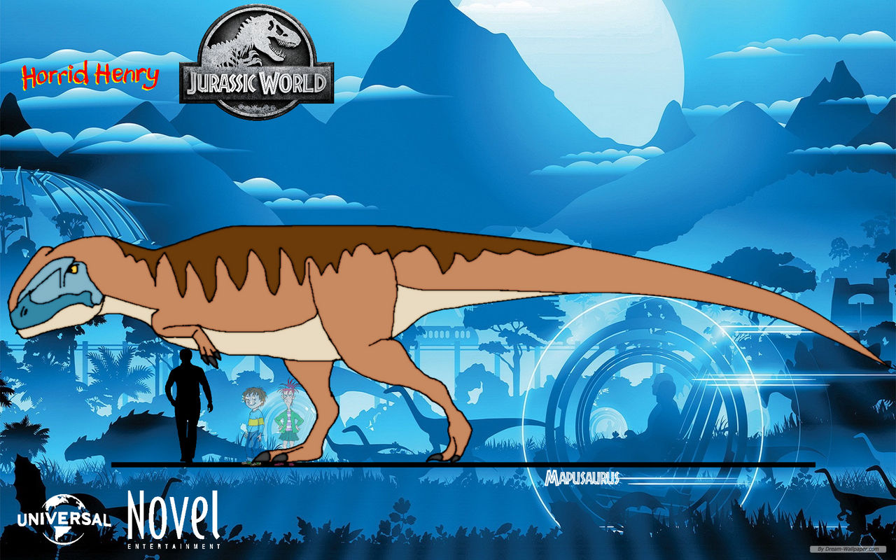Mapusaurus (Jurassic world Horrid henry style) by Francoraptor2018 on ...
