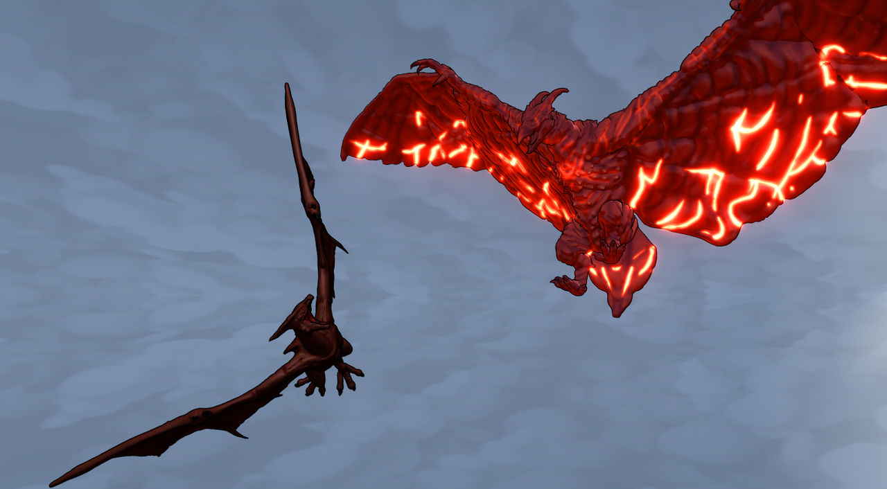 MMD:Rodan vs Gyaos by Francoraptor2018 on DeviantArt