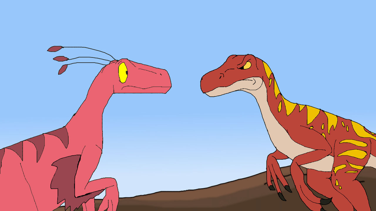 Crimson Meets Velociraptor Gen 4 (In HH Style) by Francoraptor2018 on ...