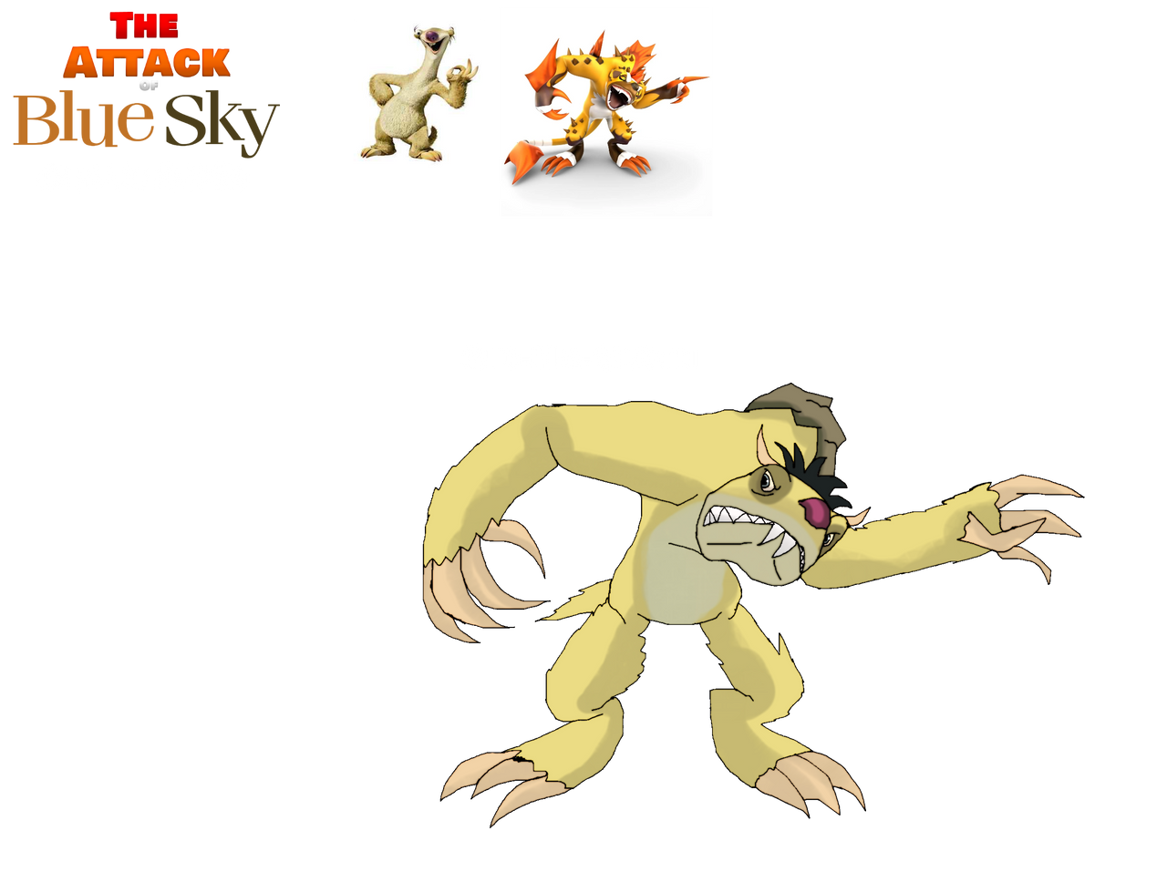Sloth Oc Sid-Ha-Sloth/Sid (TAOB OC/Style) by Francoraptor2018 on DeviantArt