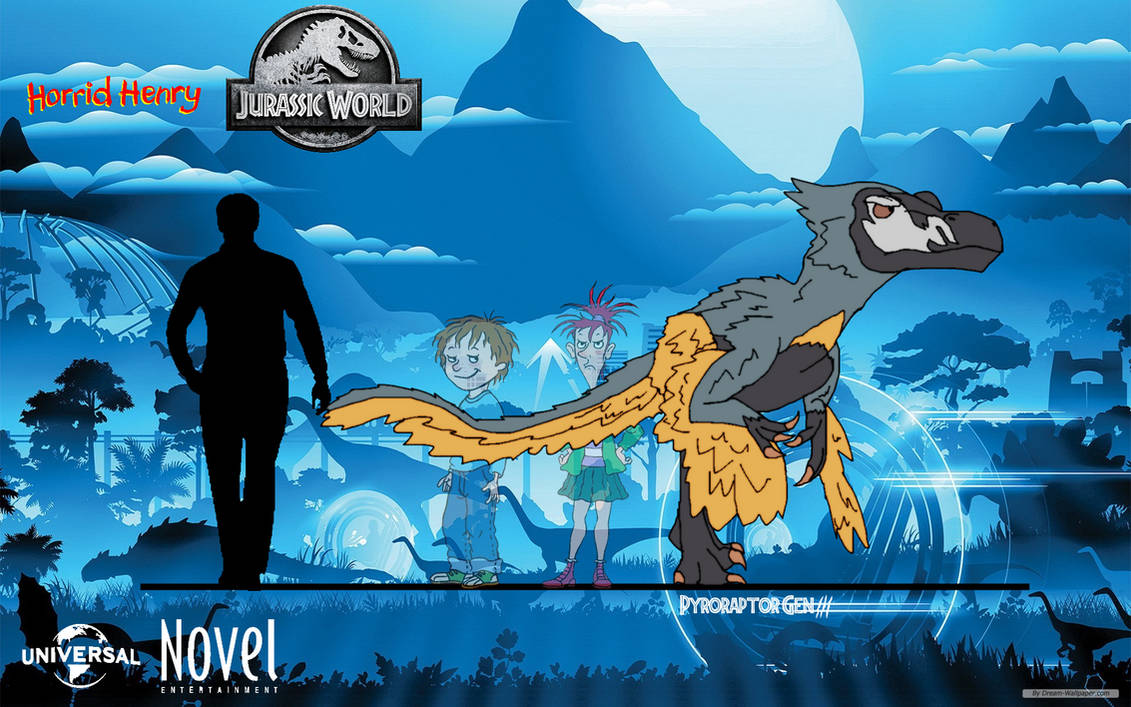 Pyroraptor Gen 3 (Jw Horrid henry Style) by Francoraptor2018 on DeviantArt