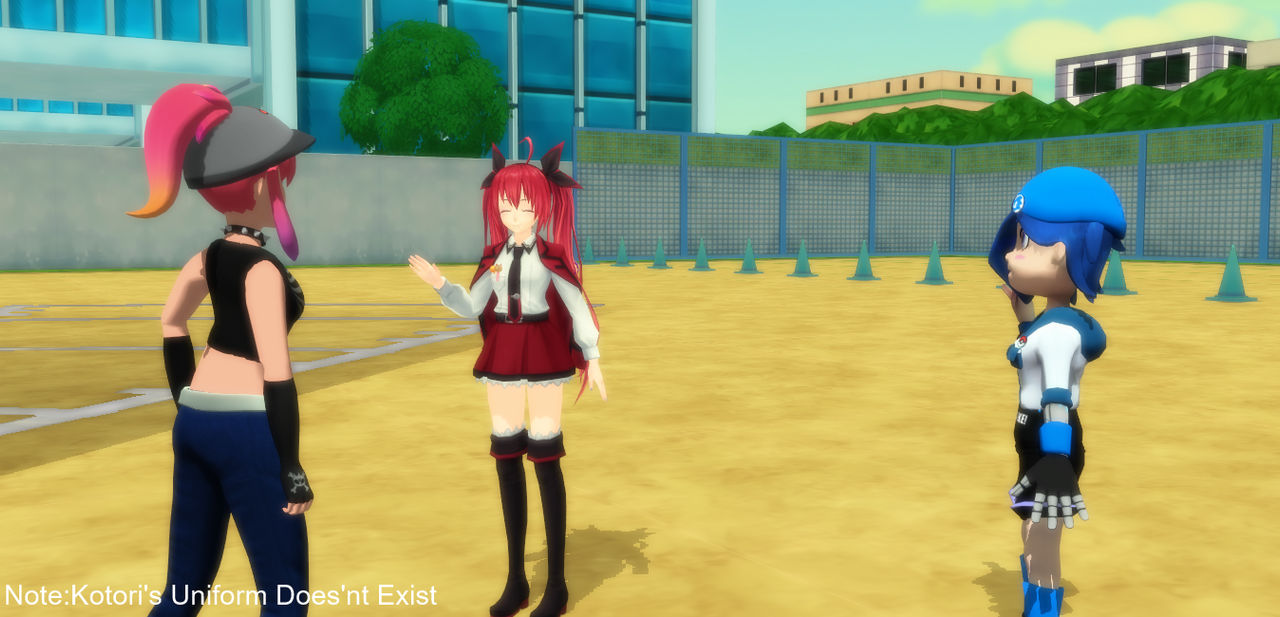 MMD:Kotori Uniform In School by Francoraptor2018 on DeviantArt