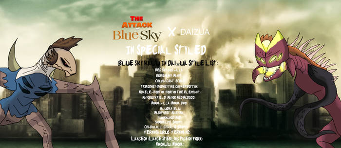 Spectacular Sky Blues Lose Another Attacker Wallpaper Illustration Spectacular Sky Blues Lose Another Attacker Wallpaper Illustration
