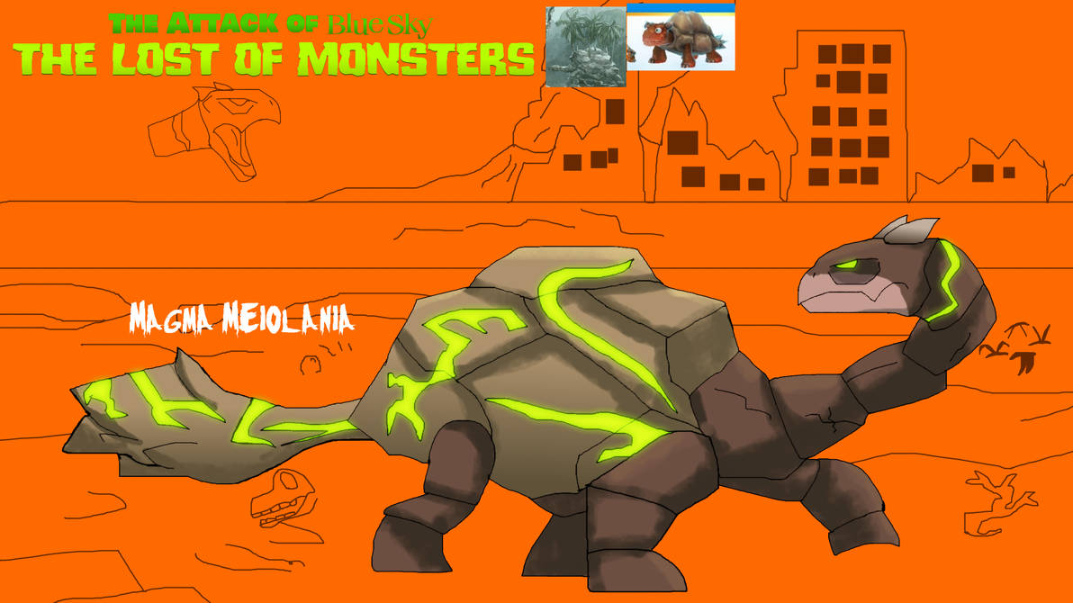 Magma Meiolania (TAOB:TLOM) by Francoraptor2018 on DeviantArt