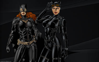 BATGIRL AND CATWOMAN