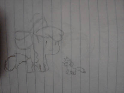 AppleBloom and Tiny AppleJack