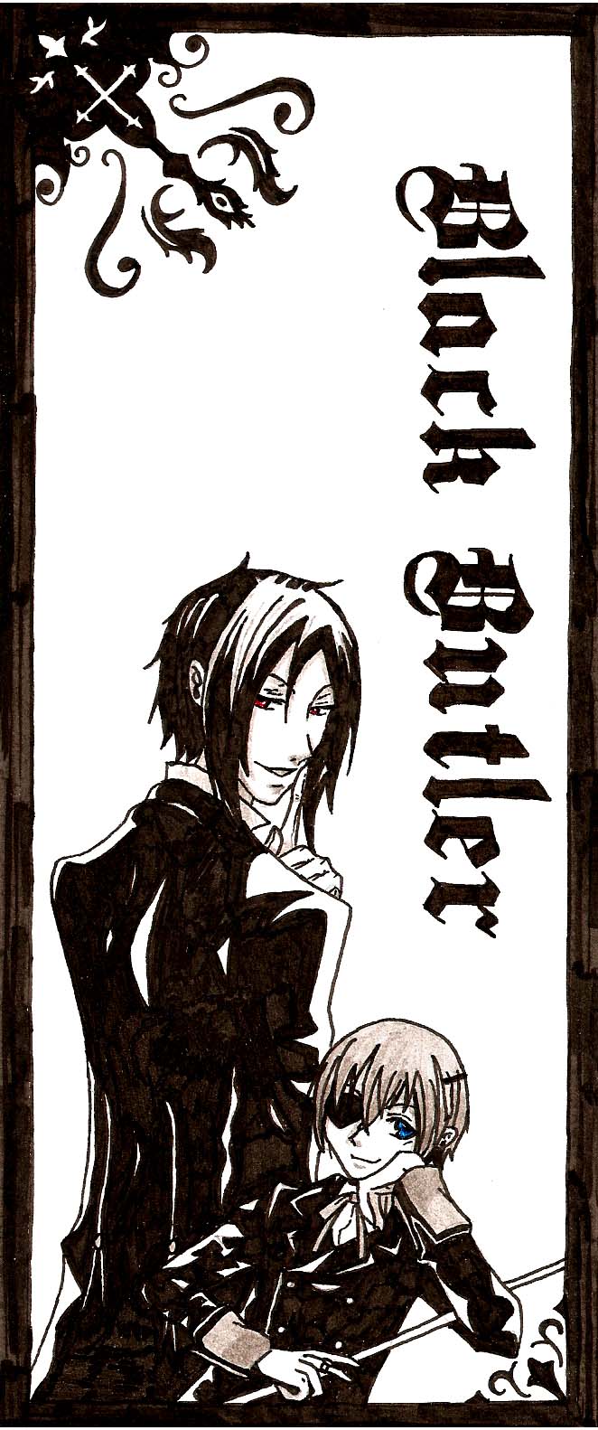 Black Butler bookmark