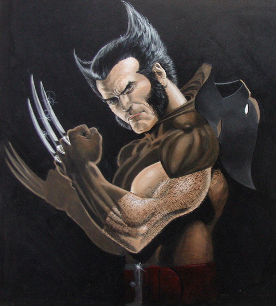 Wolverine Painting