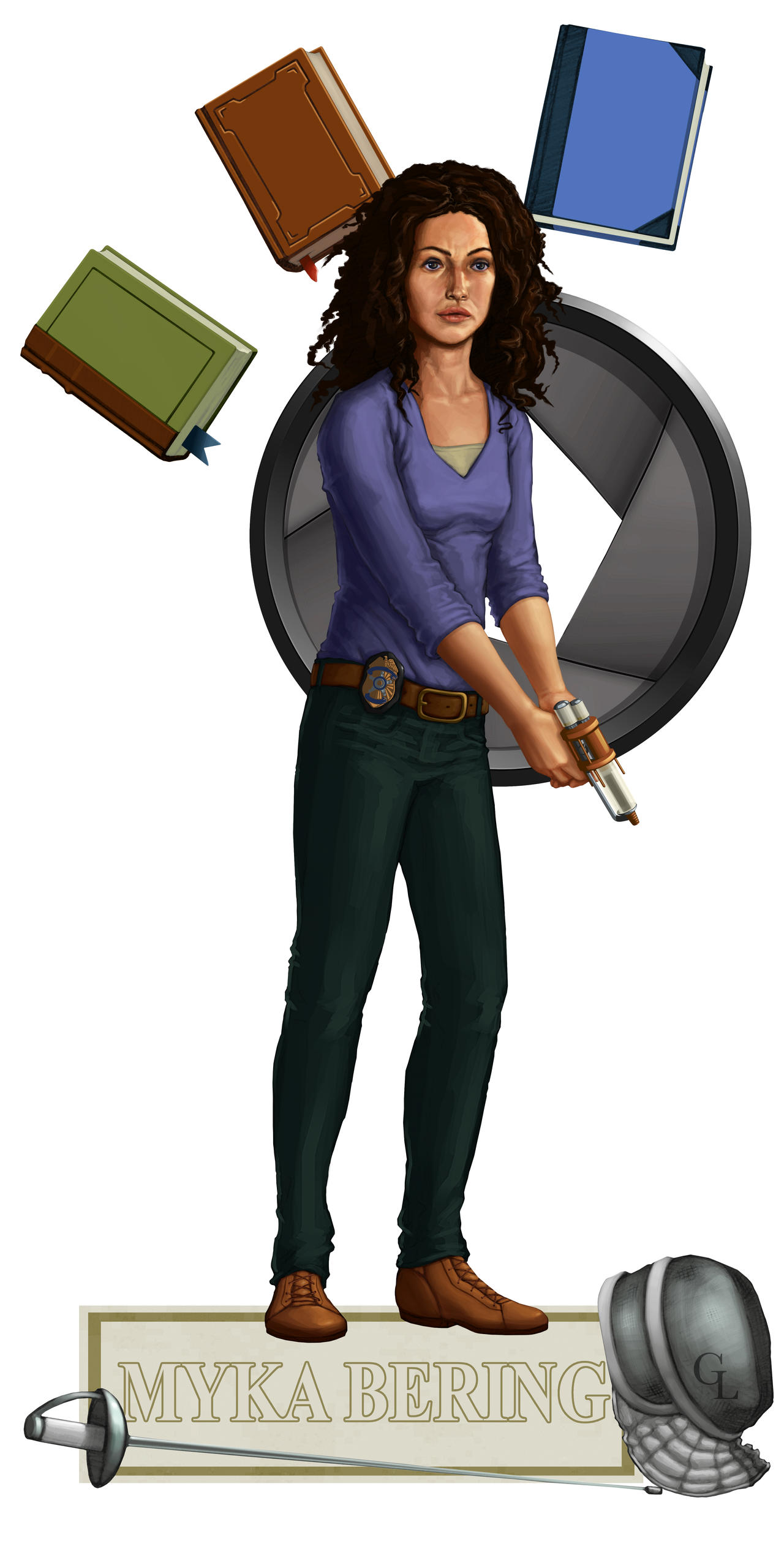 Myka Butler Myka Bering by Dullartist on DeviantArt
