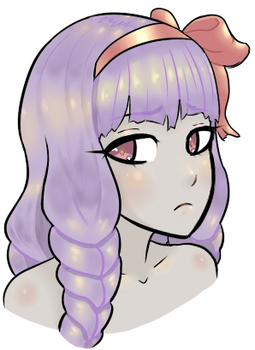 Random Girl ( Hair Shading Practice )