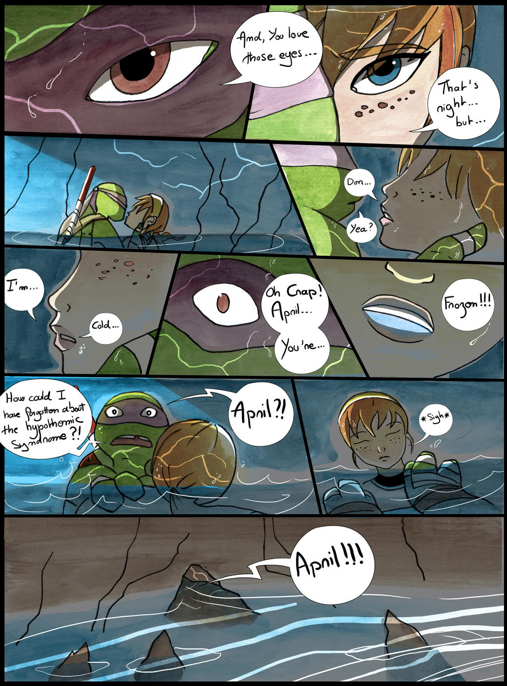 TMNT Frozen heart - Page 8