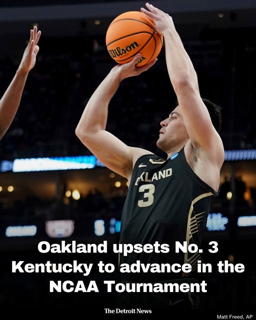 March Madness ... Oakland beats Kentucky