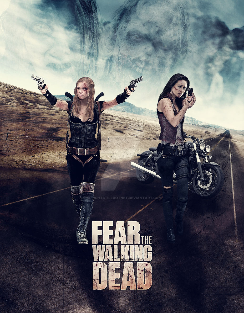 Alicia Clark and Elyza Lex - Fear The Walking Dead