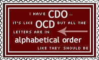 OCD Stamp