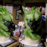 Likeshine the green gryphon mask!