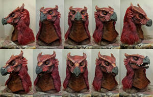Red dragon mask