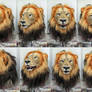 Realistic Lion mask