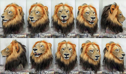 Realistic Lion mask